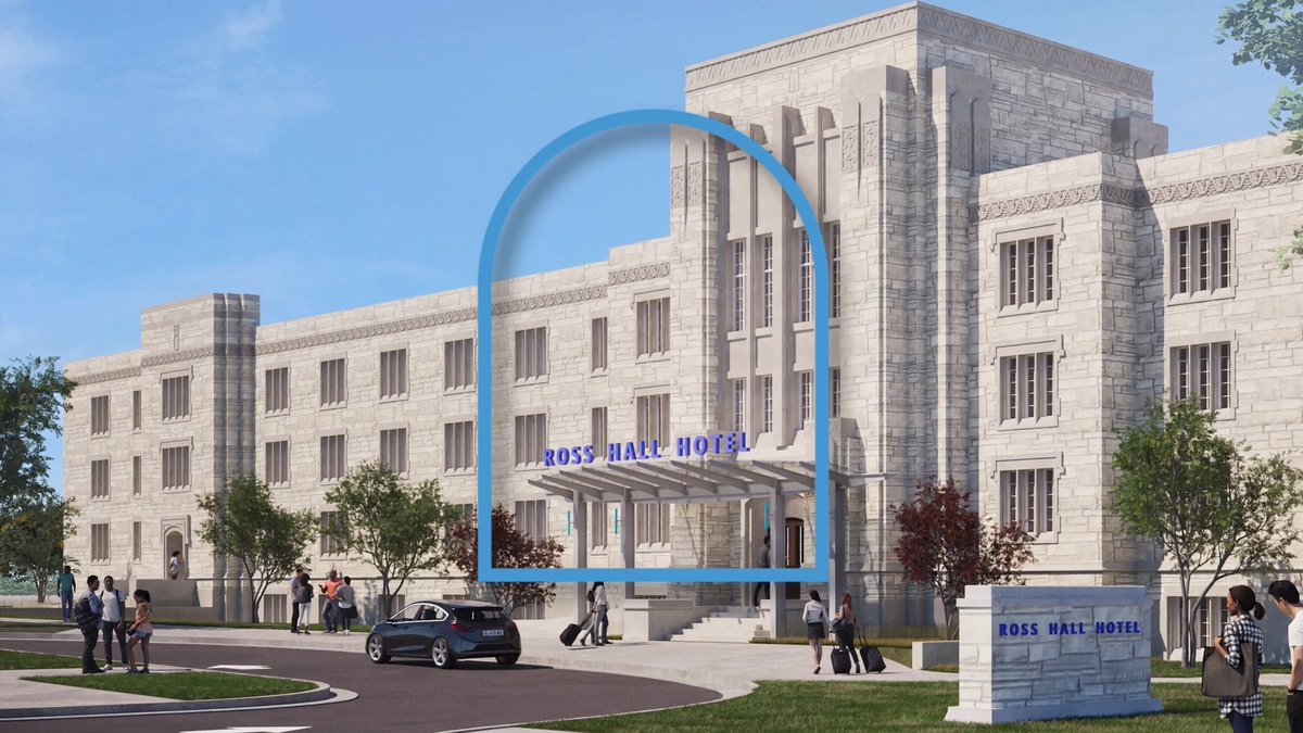 We are excited to announce that Ross Hall will be transformed into a boutique hotel through a partnership with Curio Collection by Hilton. The hotel is an important component of the Butler Gateway Project. 🔗: