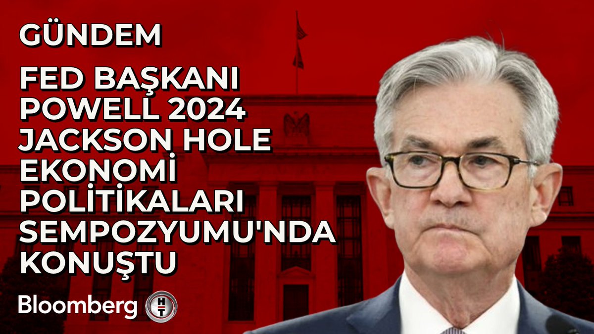Fed Başkanı Powell 2024 Jackson Hole Ekonomi Politikaları Sempozyumu'nda konuştu 📍 Önümüzdeki veriler faiz indiriminin hızını ve miktarını belirleyecek 📍 Enflasyon hedefimize çok yaklaşmış durumda, %2 hedefimize ulaşacağımıza yönelik inancımız güçlü