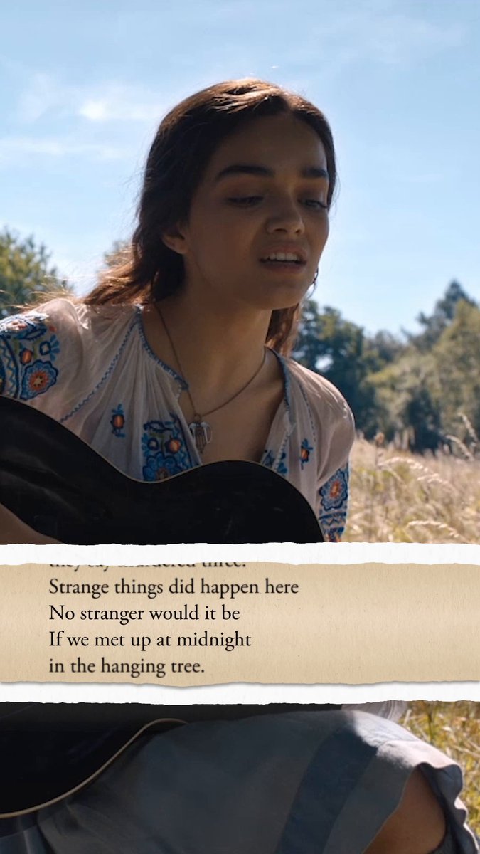 In this scene, Coryo hears The Hanging Tree for the first time, but will it be his last? Rachel Zegler’s haunting rendition of this iconic song from The Ballad of Songbirds and Snakes by Suzanne Collins exemplifies the mystery of Lucy Gray Baird. #ReadHungerGames