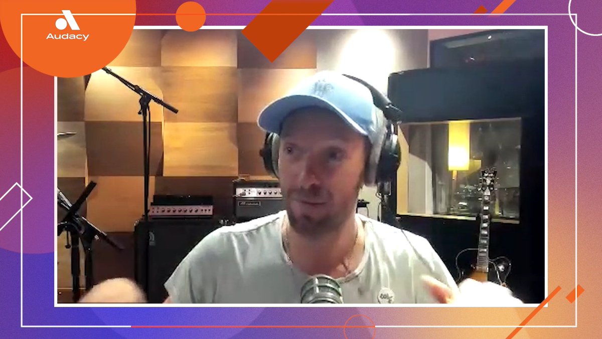 Chris Martin of Coldplay explains how Little Simz, Burna Boy, Elyanna + tini ended up on their new song "WE PRAY" 🙏 More from #AudacyCheckIn with Bru: