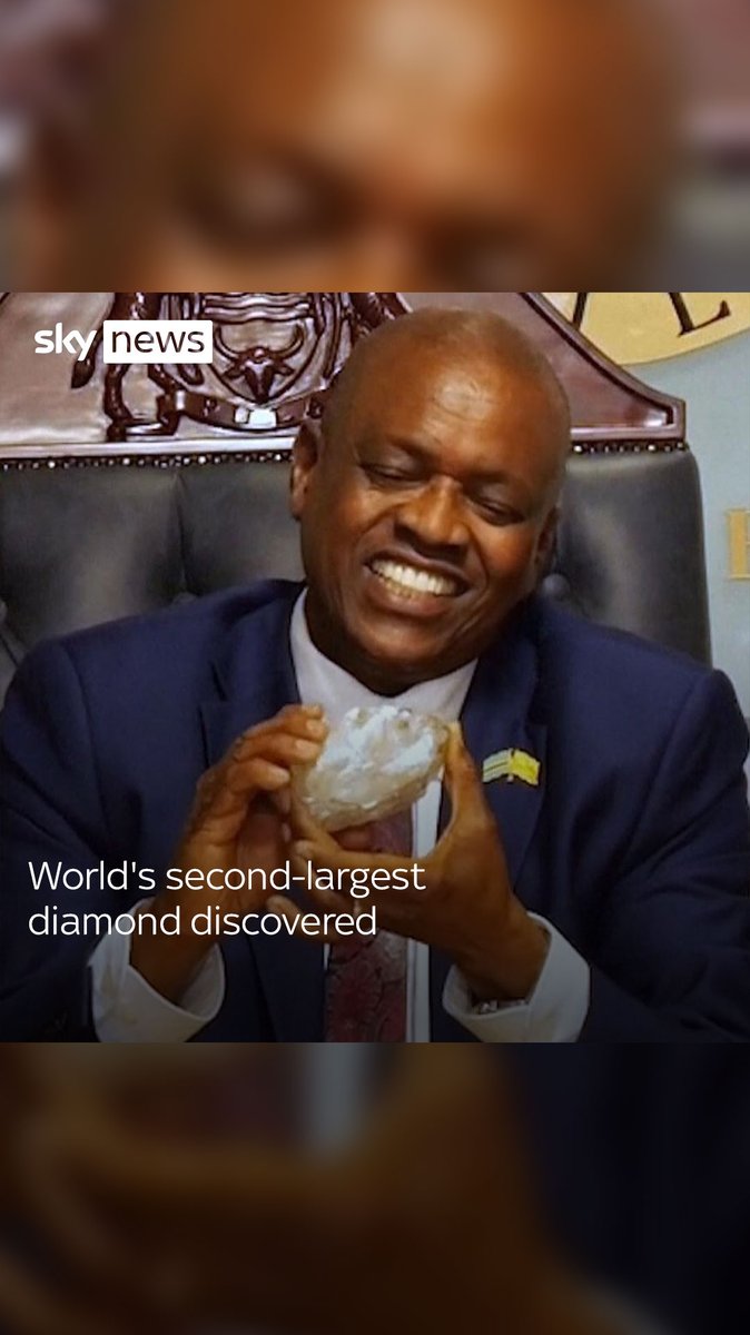 🇧🇼💎 The second-largest diamond in the world has been found in Botswana.