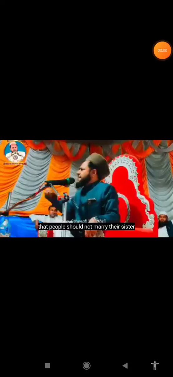 It is such a great foolishness that people leave their beautiful, understanding and pretty sister and marry someone else's sister .. -- Maulana Zarjil Ansari Ajab ka mazhab, gajab ke bande!