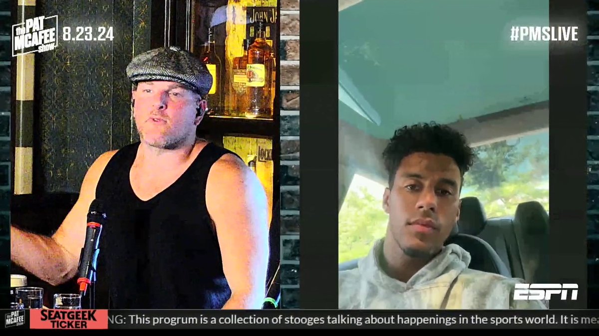 Former FSU QB Jordan Travis tells the Pat McAfee that he expects a "big win" for the Seminoles out in Ireland 😤