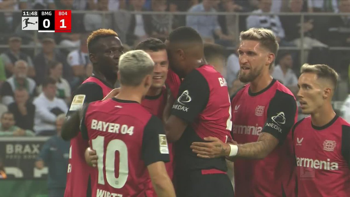 GRANIT XHAKA WITH A HIT SO TRUE IT MUST BE SEEN TO BE BELIEVED! 😱 The new Bundesliga season starts on a familiar note; jaw-dropping Bayer Leverkusen brilliance 🔥
