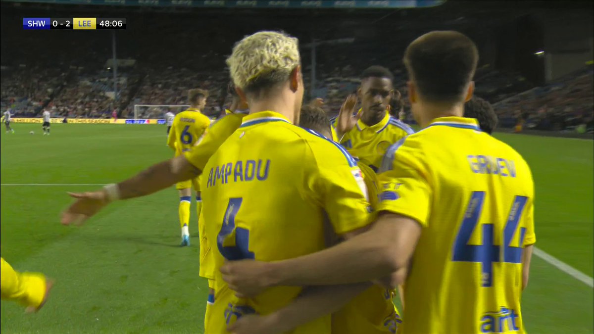 Daniel JAMES doubles it for Leeds! 🔥🔥🔥