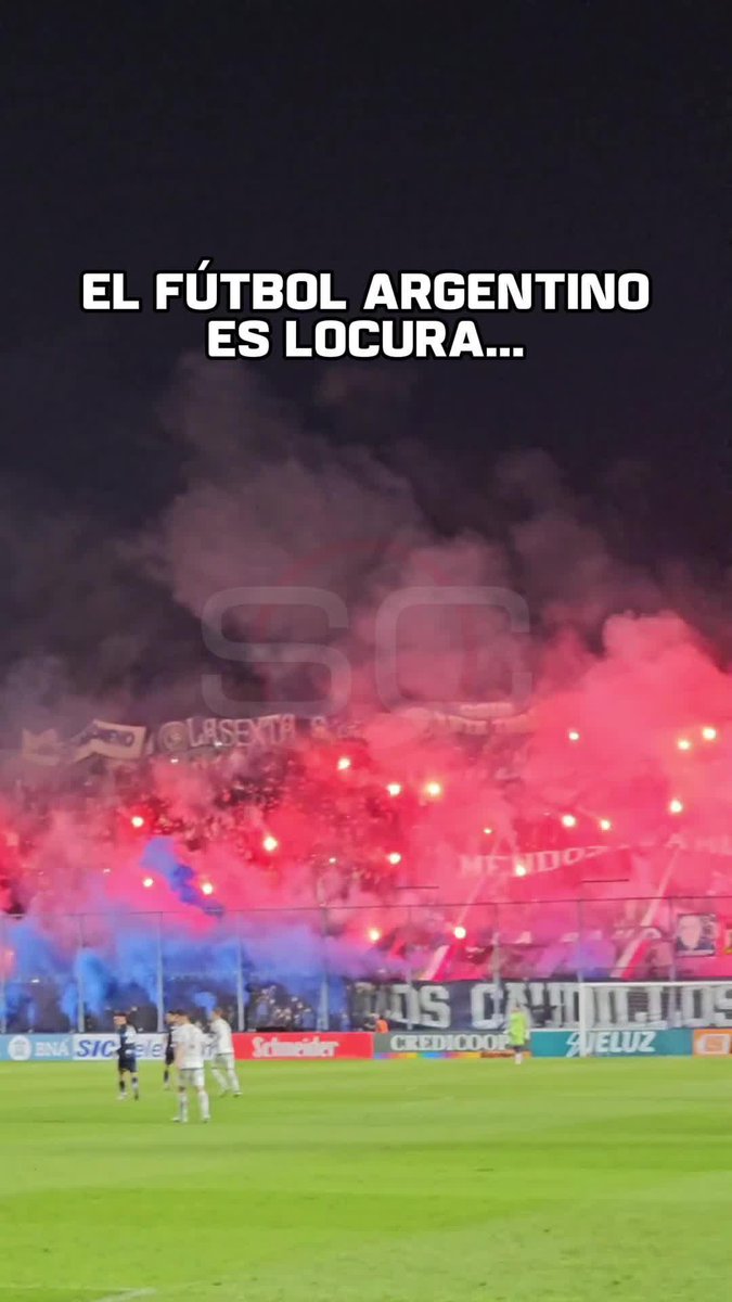 ¡Locura TOTAL en el Bautista Gargantini! Impresionante la fiesta de la gente de Independiente Rivadavia en la #LigaProfesional, más allá de la derrota ante Platense.