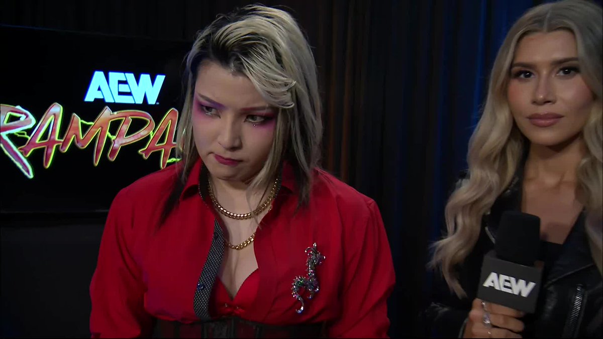 Hikaru Shida is ready to show EVERYONE what it really means to be the ACE of the #AEW Women's Division! Watch #AEWRampage on TNT! HIKARU SHIDA 志田 光 | Lexy Nair