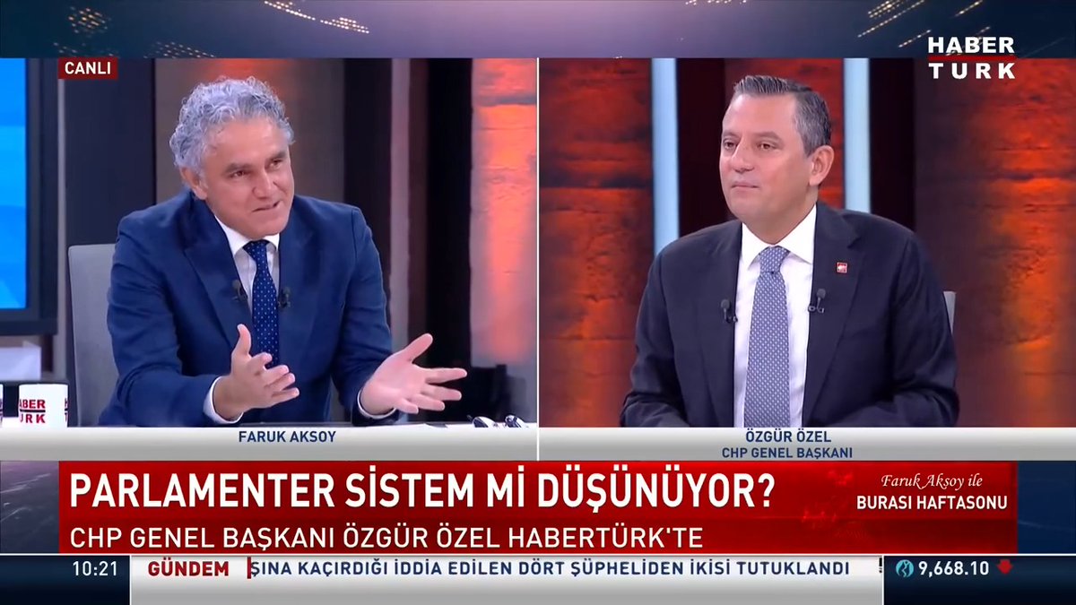 CHP Genel Başkanı Özgür Özel: “Cumhurbaşkanı adayı değilim.”