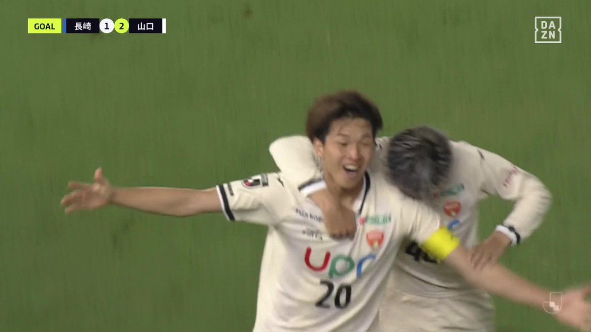 / 目の覚めるゴラッソ💥 \ #河野孝汰 ロングレンジから左足一閃! 逆転のスーパーミドルがゴール左隅に突き刺さる⚽⚽ 🏆明治安田J2第28節 🆚長崎×山口 📺 #DAZN ライブ配信中 #長崎山口