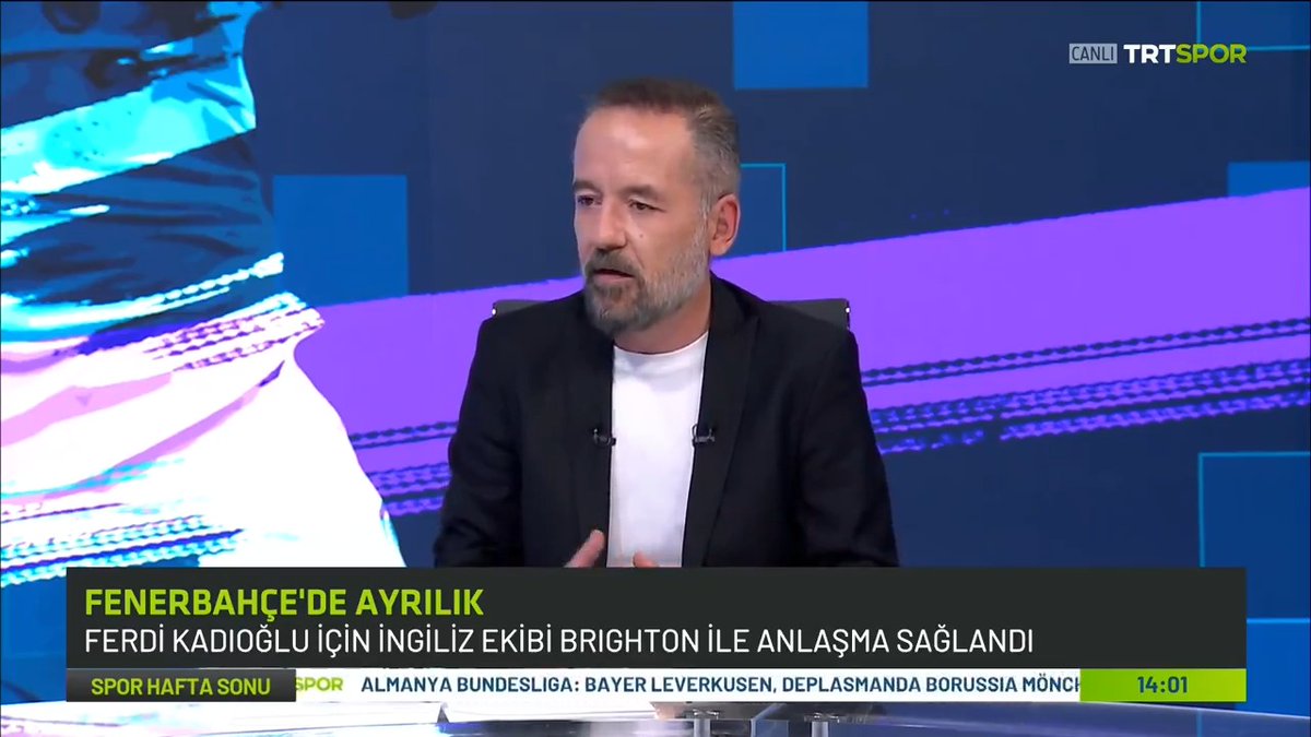 🗣️🎙️ Serdar Kelleci | Ferdi Kadıoğlu'nun çok doğru bir kulüp seçtiğini ve Brighton'da oynatılan oyunun Ferdi'ye çok uygun olduğunu düşünüyorum.