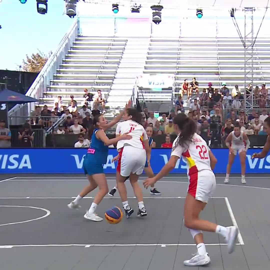 Textbook Spanish hoops 🤩🇪🇸 #3x3Europe
