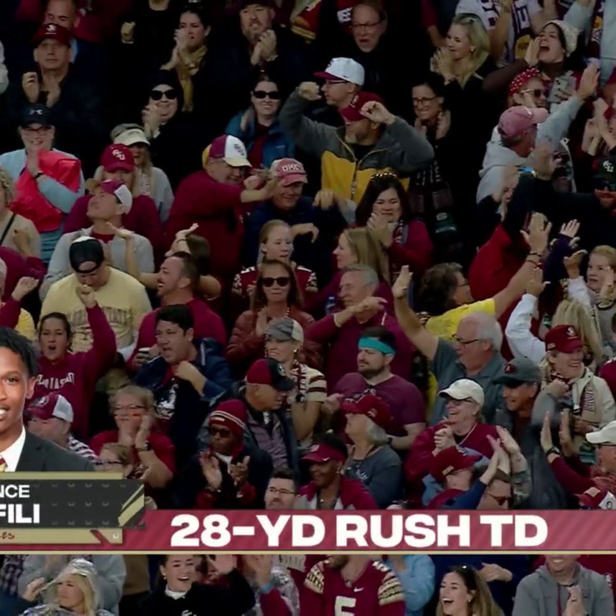 THE FIRST TOUCHDOWN OF THE 2024 SEASON BELONGS TO FLORIDA STATE‼️