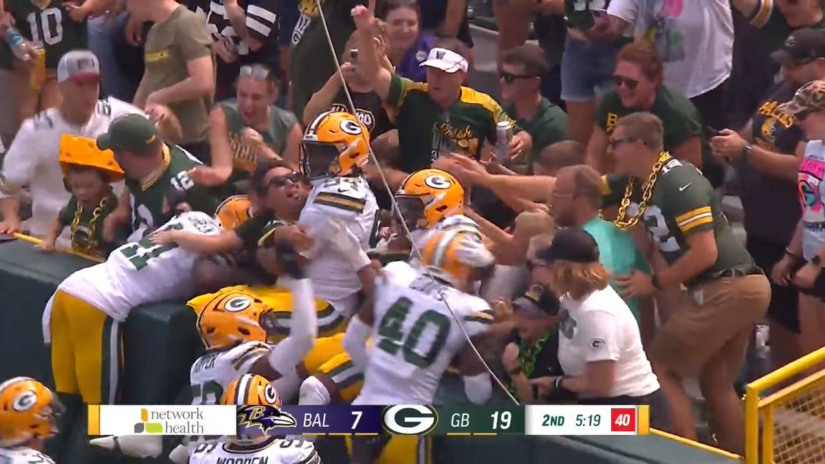 SCOOP. SCORE. LEAP. #BALvsGB