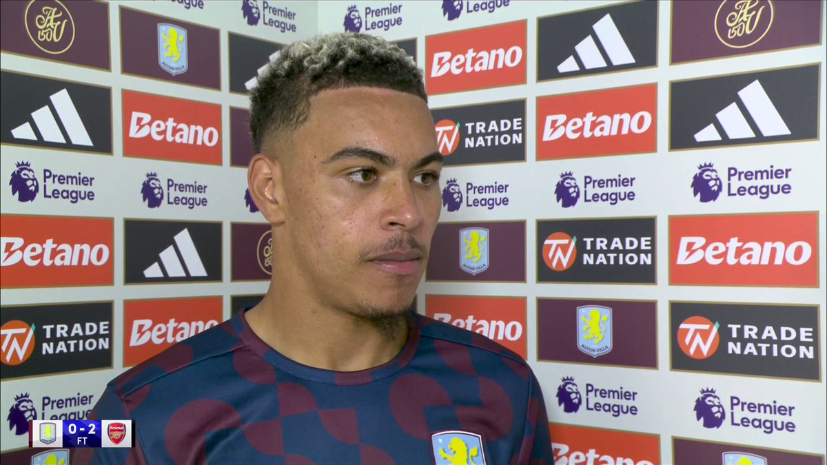 "I want to go better, get better, score goals...I want to win games for the team" Aston Villa's Morgan Rogers looks back on his dominant performance against Arsenal as England's new interim manager was in attendance 🤝