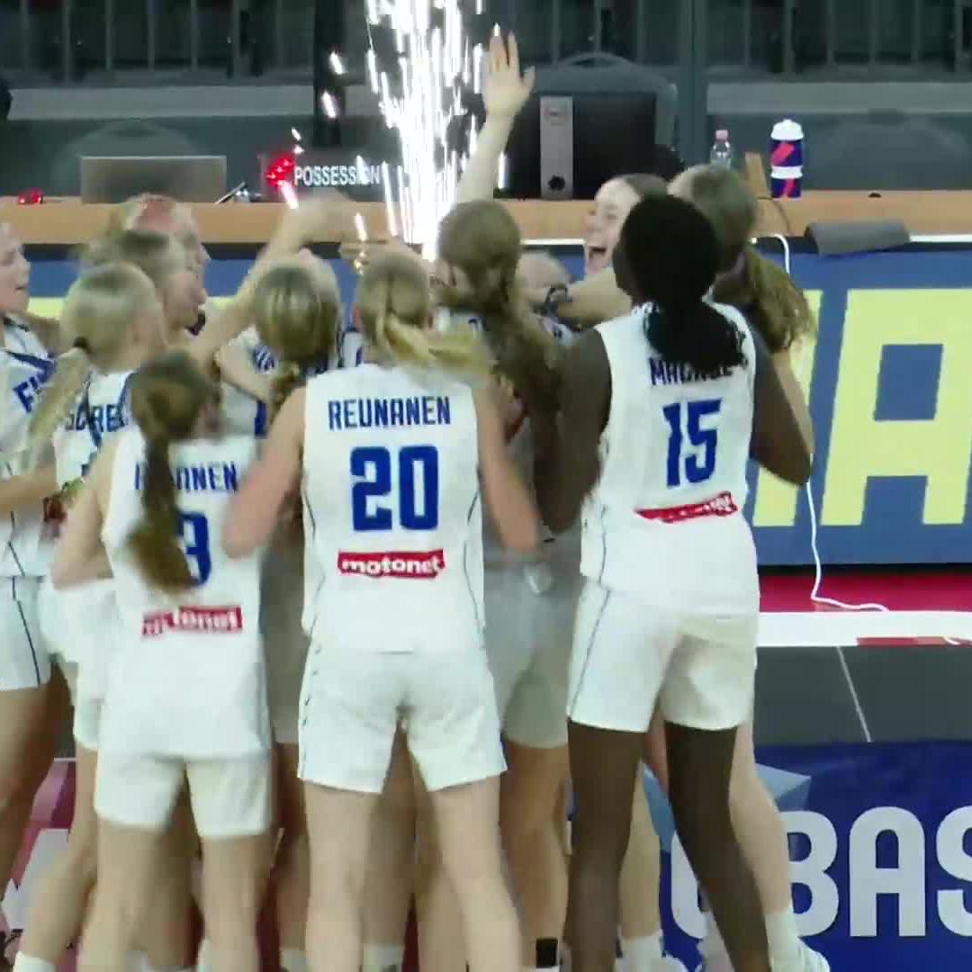 LADIES &amp; GENTLEMEN, YOUR 2024 #U16EUROBASKET CHAMPIONS! 🏆🇫🇮