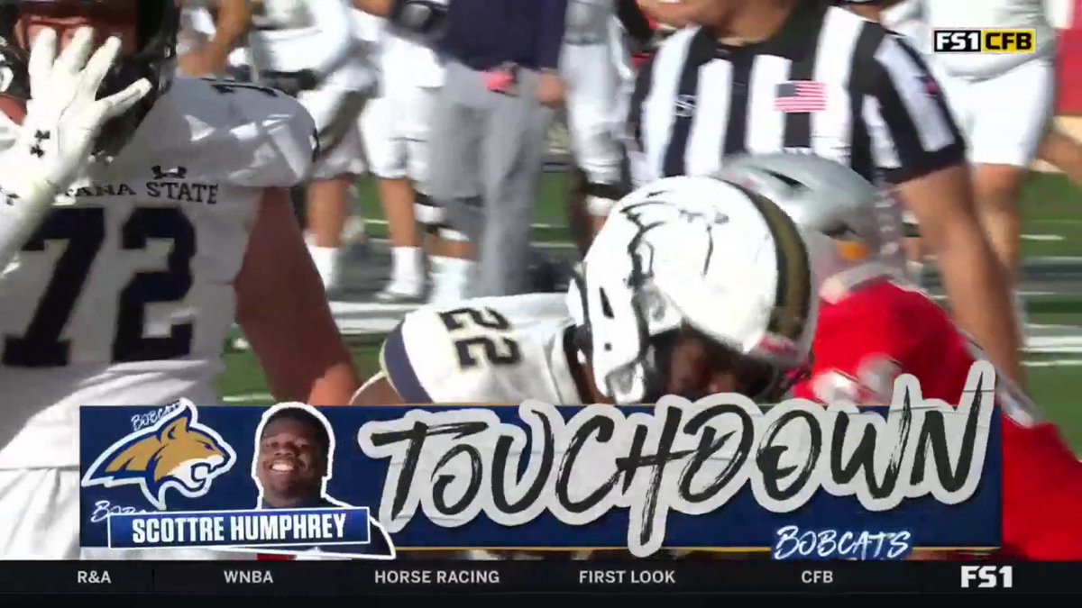 Montana State from the DEAD takes their first lead of the game with 10 seconds to play