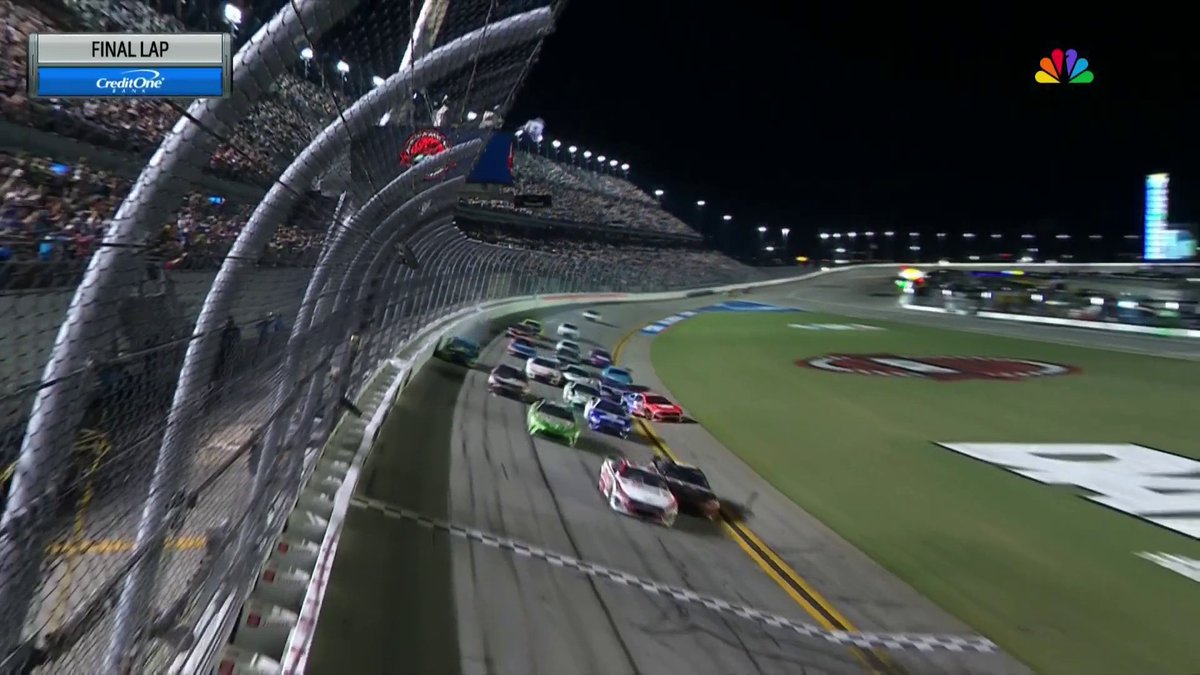 HARRISON BURTON WINS AT DAYTONA! #NASCAR | NBC and Peacock