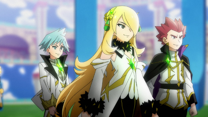 Join Lance, Steven, and Cynthia in the Arceus Arc storyline starting soon as part of the 5th anniversary celebrations for Pokémon Masters EX! 🎉
