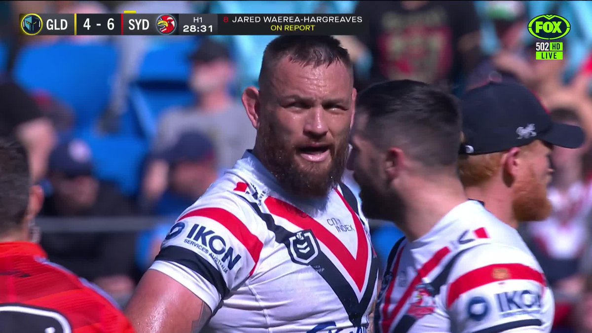 JWH finds himself yet again in the sin bin 👀 📺 Watch #NRLTitansRoosters on ch.502 or stream on Kayo: ✍️ BLOG 🔢 MATCH CENTRE