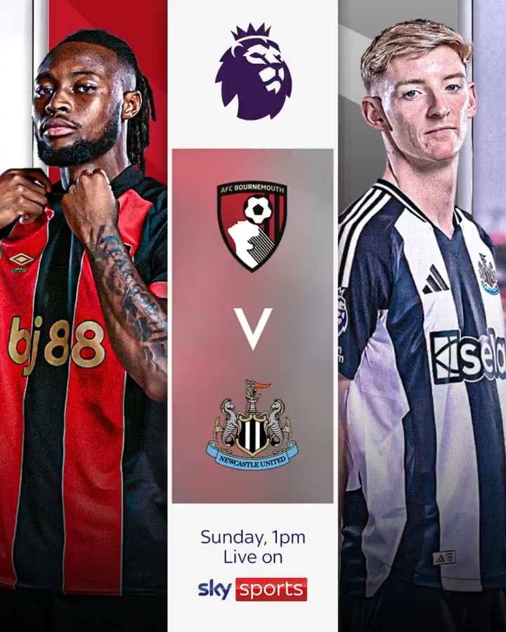 The Cherries welcome the Magpies ๐๐ฒ Watch LIVE on Sky Sports from 1pm! ๐บ