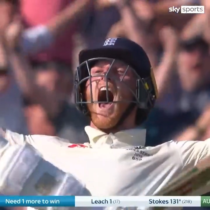 "Cut away, cut away for four...“ Five years ago today, Ben Stokes' Headingley heroics kept the Ashes alive 🎥👏