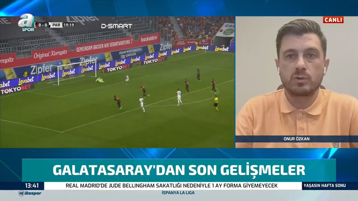 Onur Özkan: "Galatasaray'ın çok acil 8 numaraya ihtiyacı var. Torreira ve Sara’nın yanında dinamik bir 8 numarayla Galatasaray farklı seviyeye ulaşabilir. Onun dışında çok acil bir transfer ihtiyacına gerek yok bence. İş biraz obeziteye gidiyor."