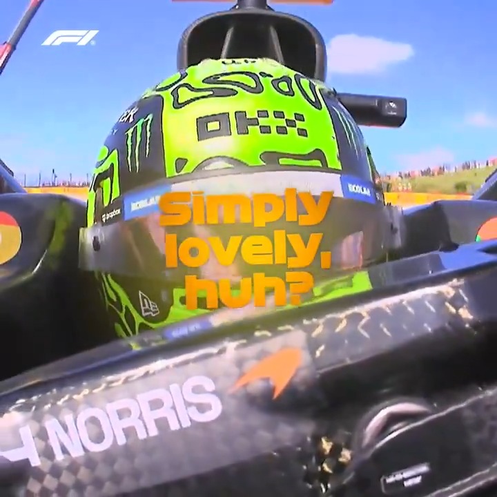 Simply unstoppable 🤩 #F1 #DutchGP Lando Norris