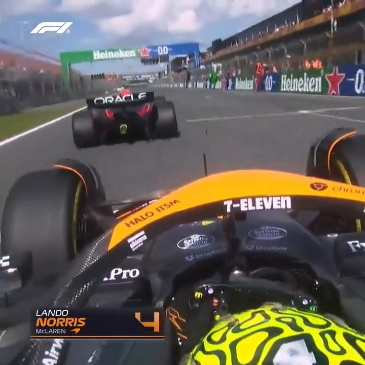 Norris makes his move, takes the lead... and never looked back 💪 #F1 #DutchGP