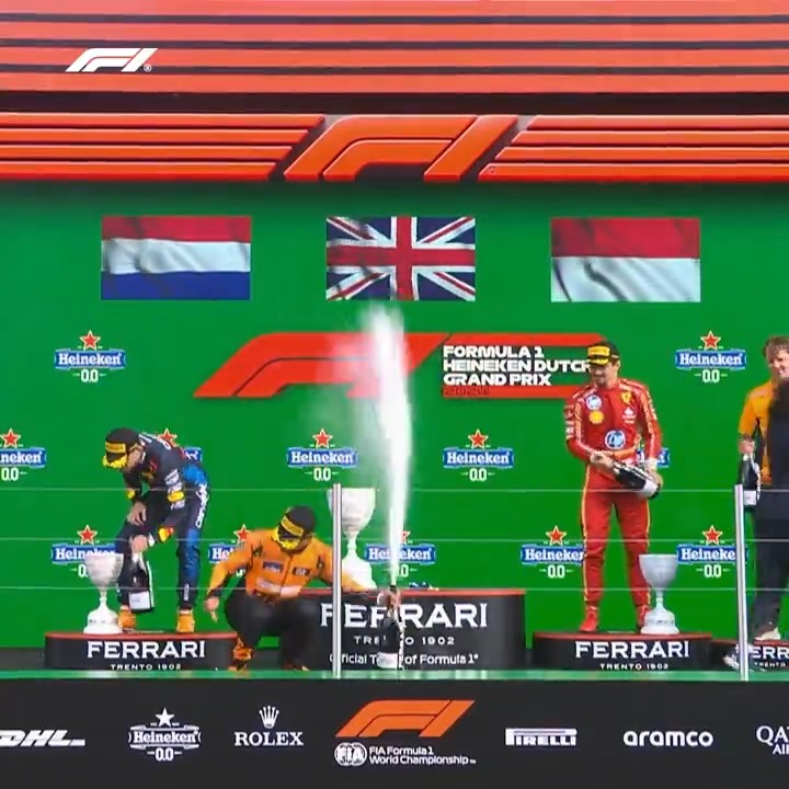 The Lando spike returns! 😁 #F1 #DutchGP
