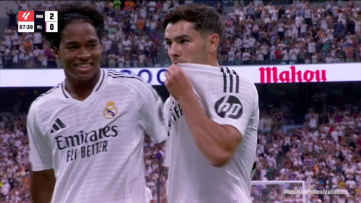 EDER MILITÃO LAUNCHED THIS ASSIST FROM JUST OUTSIDE MADRID'S BOX FOR BRAHIM DIAZ TO DOUBLE THEIR LEAD 🚀