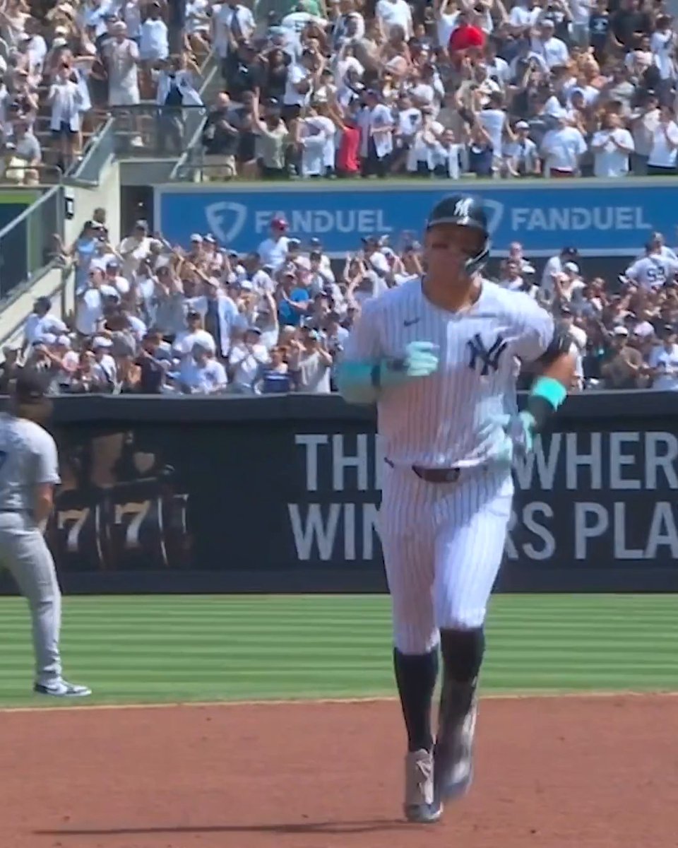 FIFTY HOME RUNS FOR AARON JUDGE. AMAZING 🤯 (via MLB, YES Network)