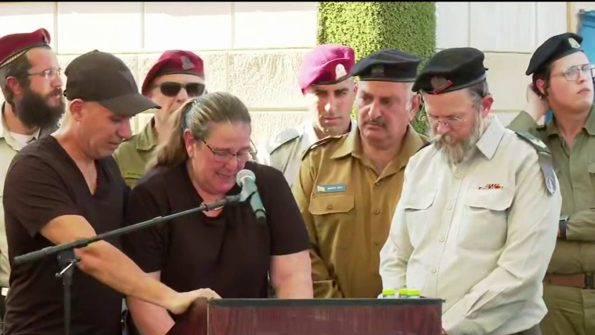 Funérailles d'Amit Tsadikov, 700e soldat israélien tué depuis le 7 octobre : "Mon Amit chéri, depuis que tu étais entré à Gaza j'avais un mauvais pressentiment", confie sa mère