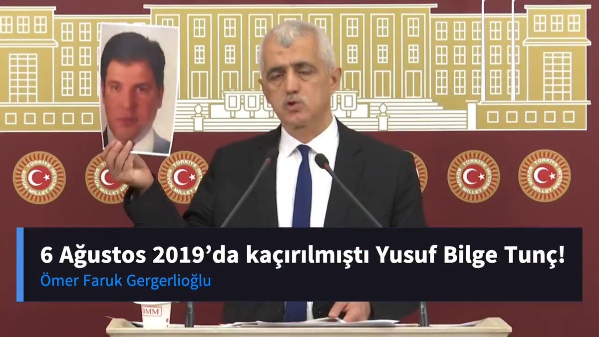 Yusuf Bilge Tunç'un cesedi nerede? Başka da bir soru sormuyoruz artık. Yüzünüz kızarsın. Bu dünyada bu işi örtebilirsiniz. Bu işin öte dünyası var. Allah'tan da korkmuyor musunuz diyoruz. T.C. Adalet Bakanlığı
