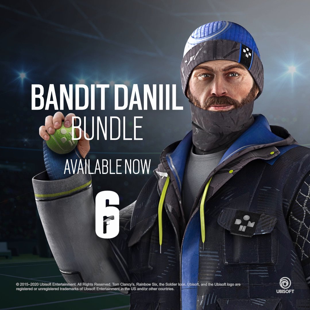 Head to the in-game shop to claim a FREE Bandit bundle designed in collaboration with the winner of six Master titles, 20 ATP Tour singles titles, and a Grand Slam, Daniil Medvedev! 🔗