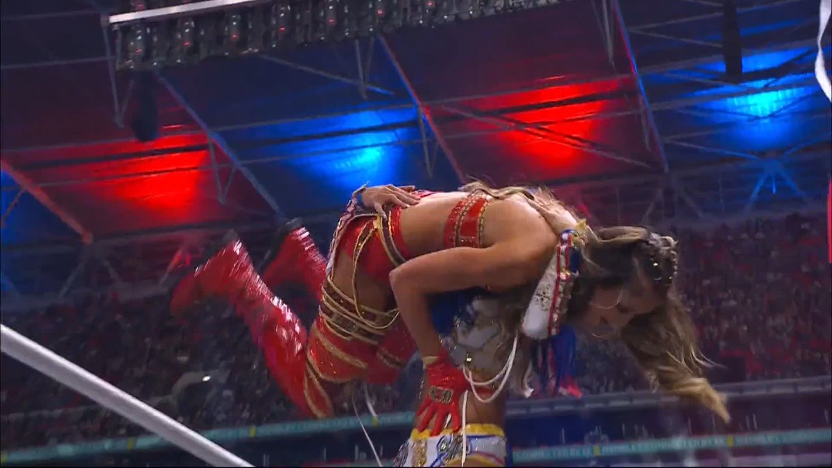 What a counter from Britt Baker! Order #AEWAllInLondon on PPV right now! 🔗 Mercedes Moné Varnado | Dr. Britt Baker, D.M.D.