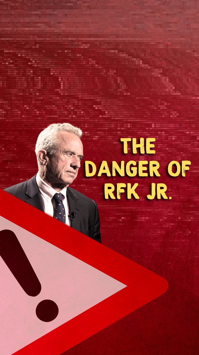 RFK Jr. is a dangerous nutcase who ran a campaign based on false, conspiratorial, and self-contradictory claims. It's hardly surprising he endorsed Donald Trump — they have so much in common!