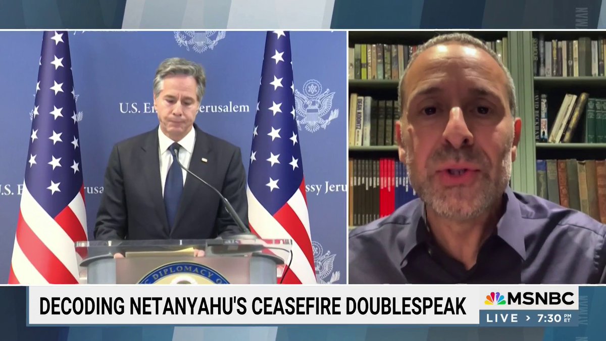 "Israel could not be continuing this war...if it didn't have the constant flow of American weaponry." Former Israeli negotiator Daniel Levy on the Biden administration's role in a ceasefire deal.