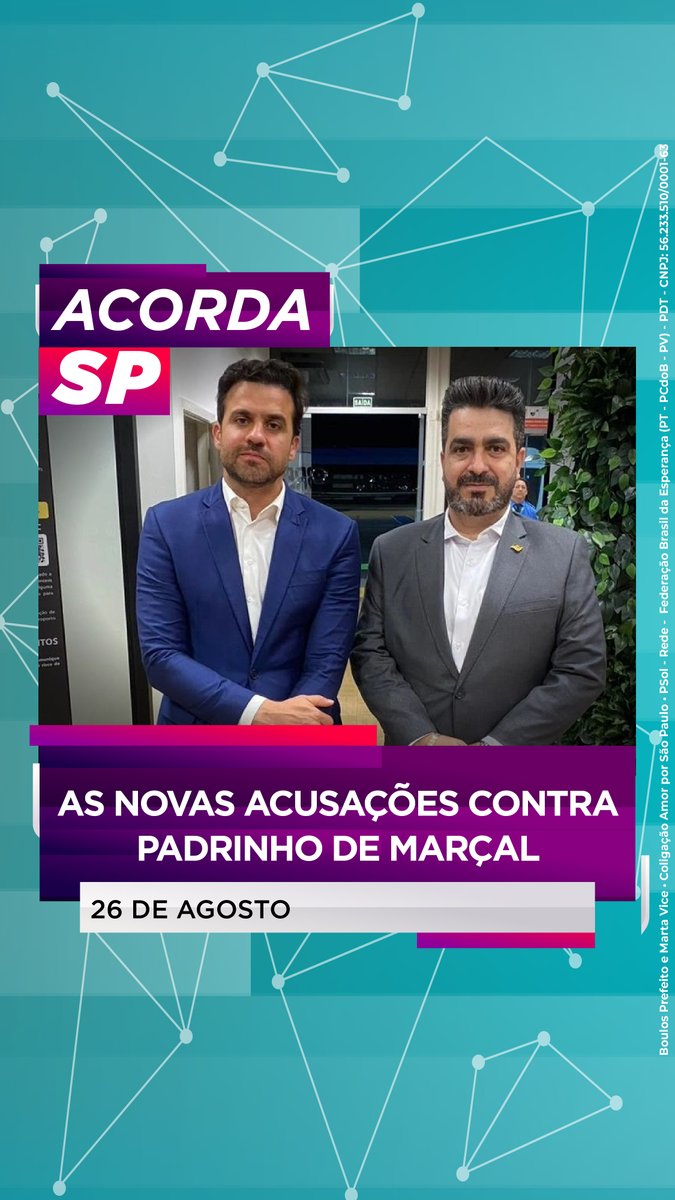Você votaria numa pessoa cujo padrinho político está respondendo a um processo na Justiça Eleitoral por coação, ameaça de morte, fraude e suborno?