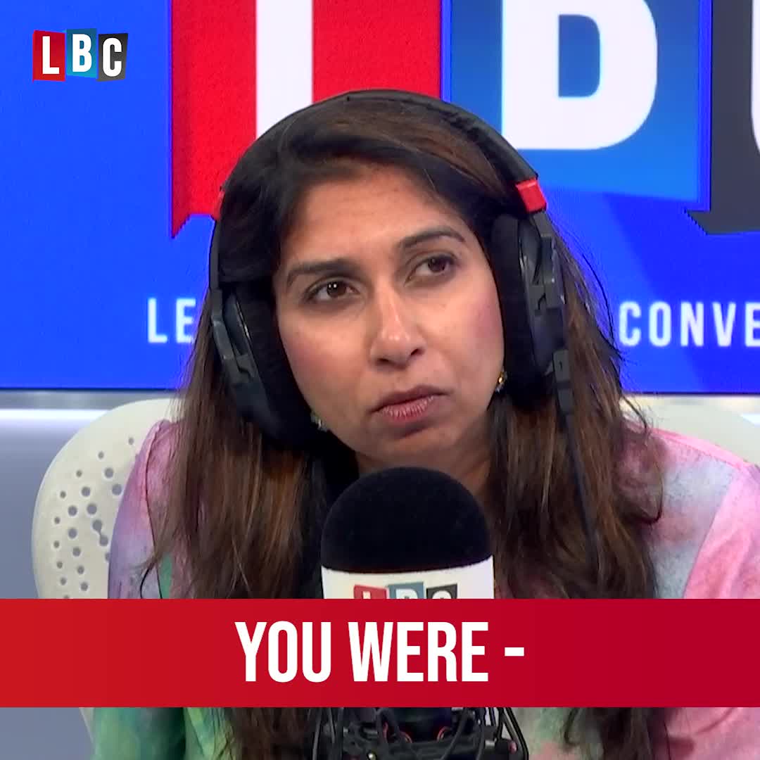 "I was a pro-police Home Secretary. I gave them more powers. I gave them higher wages." Suella Braverman addresses caller Don's accusation that she 'undermined' the police when the Conservatives were in power.