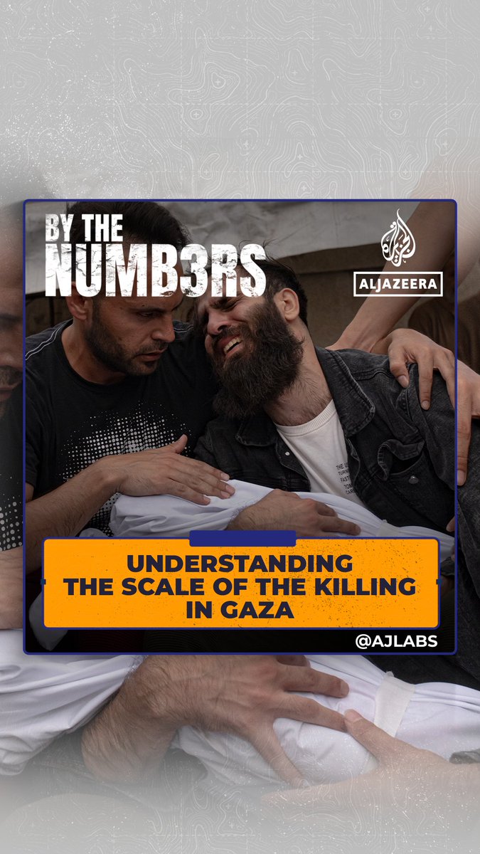 Tens of thousands of Palestinians have been killed in Israel’s war on Gaza. Al Jazeera's AJ Labs puts the scale of the killings into perspective ⤵️