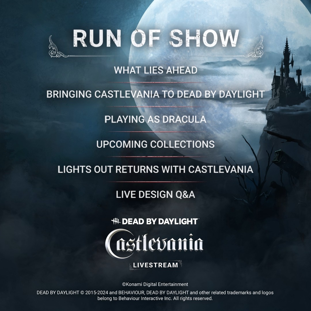 Here's a taste of what you can expect from our Castlevania Livestream tomorrow! 🦇 Tune in at 11AM ET on YouTube or Twitch.
