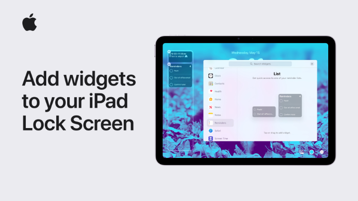 Check the weather, upcoming appointments, reminders, and more without unlocking your iPad. 🌦️📅✅ Here’s how to add widgets to your Lock Screen.