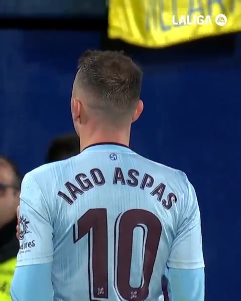 Iago Aspas: 37 years old and still making defenders look silly.