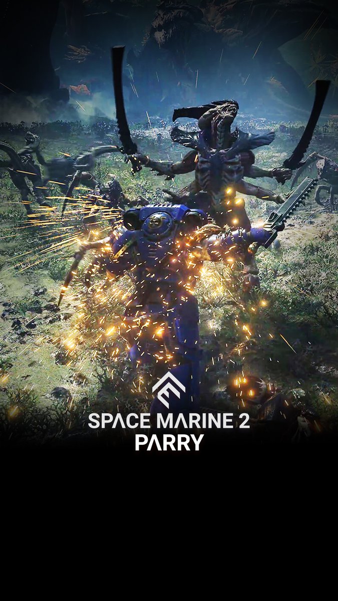 Use your powerful parry skills to thwart heretics’ attacks in #SpaceMarine2! Don’t ever let your guard down! Available on September 9 on PC, PS5 and Xbox Series S|X.