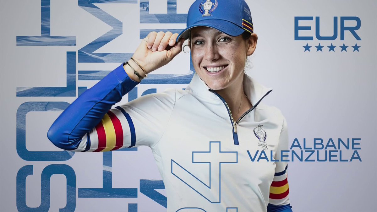 Albane Valenzuela will make her Team Europe debut as Suzann Pettersen's final captain's pick 🤗