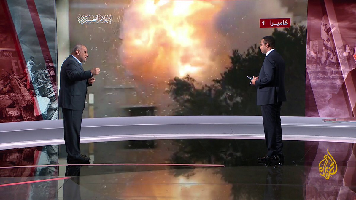 الخبير العسكري والاستراتيجي حاتم كريم الفلاحي وقراءة عسكرية للمشاهد التي حصلت عليها #الجزيرة، وتظهر كمينا نفذته كتائب القسام ضد قوة إسرائيلية في منطقة القرارة في خان يونس #حرب_غزة #الأخبار
