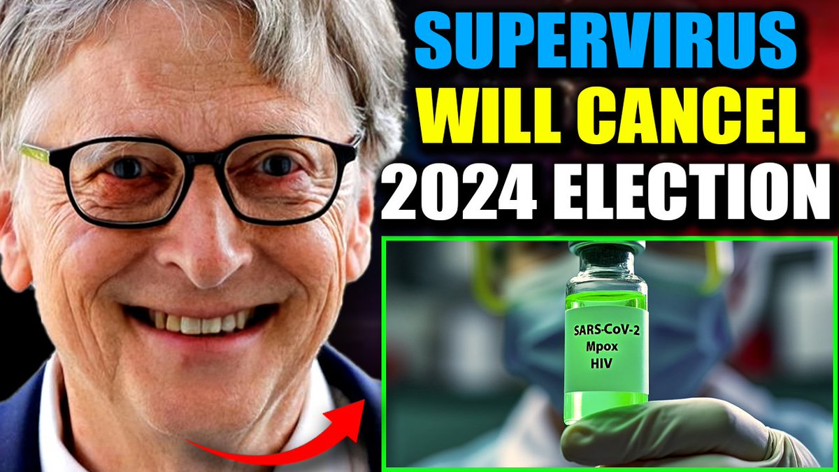 🚨 Insider: Gates Developing October Surprise ‘Supervirus’ To Force Lockdowns Before Election Bill Gates and Anthony Fauci are developing an election year “supervirus” to unleash on the United States, cause mass panic, and place the population on lockdown to steal the 2024 election. According to an insider, Gates and Fauci are working to create a “supervirus” that combines rNA from SARS-CoV-2, monkeypox, and HIV. The goal is to develop a “supervirus” that can be aerosolized, spreading mpox infections from the sky. From those infections, HIV will then be transmitted to others through direct skin-to-skin contact.