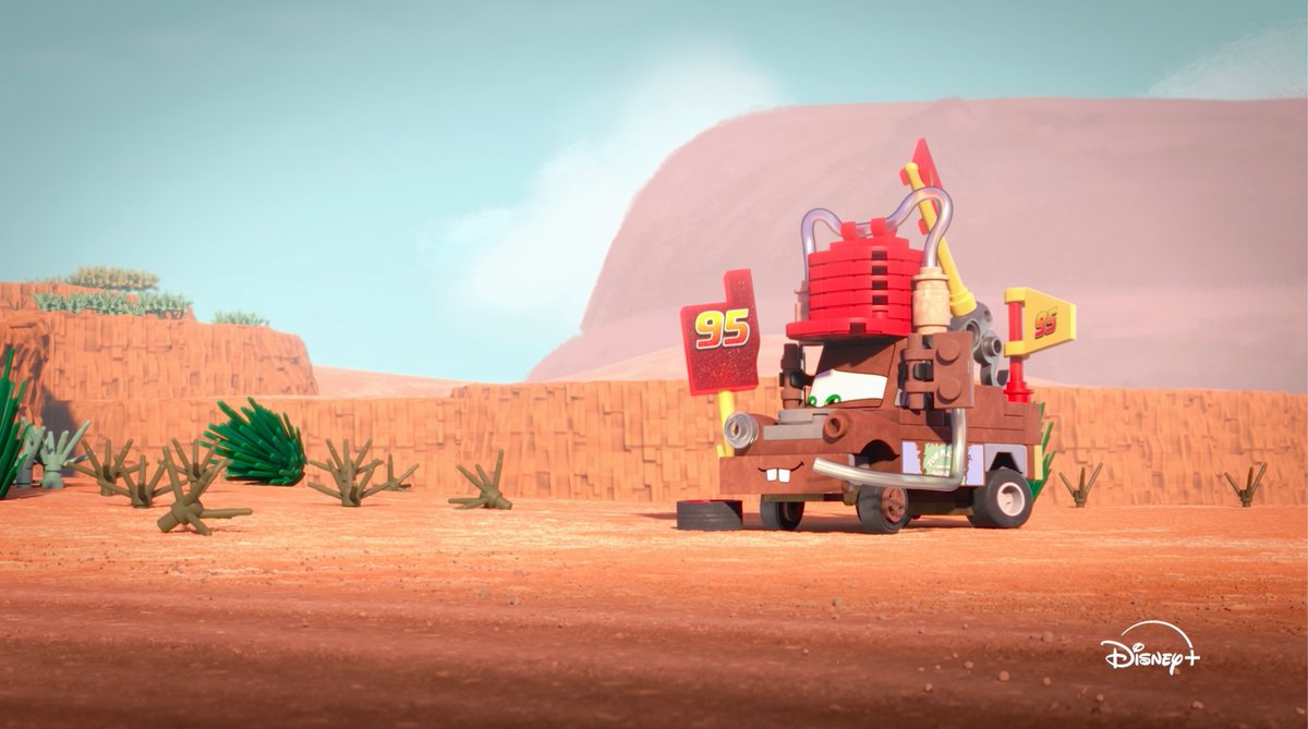KA-CHOW ⚡️ Watch the 5 all-new animated shorts, LEGO Pixar: BrickToons, only on Disney+ September 4!