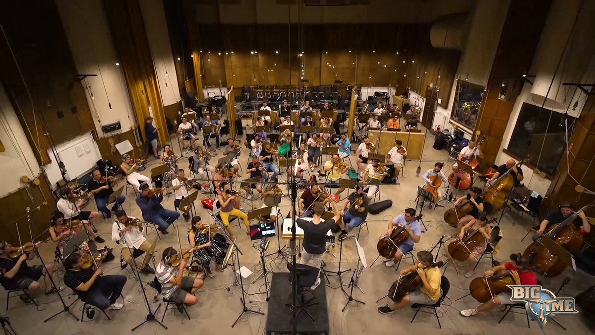 🎵 We're excited to announce the long-awaited release of the Big Time Original Soundtrack! 🎉 18 Original tracks, 5 made in collaboration with the Budapest Scoring Orchestra and created by the Big Time team! Available everywhere August 30th, 2024