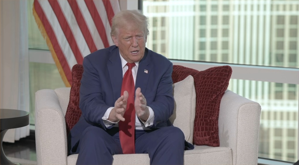 Trump: Roe was very bad. I got it out. Three great justices I put on the Supreme Court voted it out